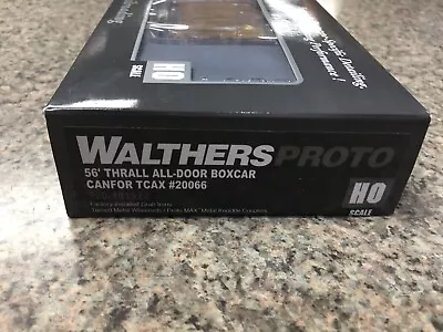 Walthers Proto 920-101922 56' Thrall All Door Boxcar Canfor #20066 -make Offers! • $39.99