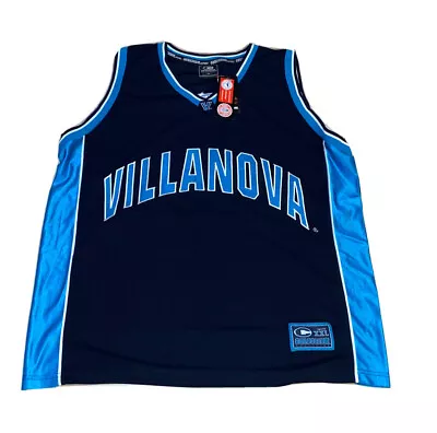 NWT NOS Vintage Colosseum Villanova Wildcats Mens Basketball Jersey #30 Sz XL • $34.30