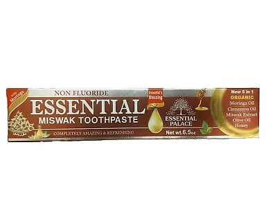 New 5 In 1 Essential MISWAK Toothpaste Fluoride Free 6.5 Oz Each • $7.99