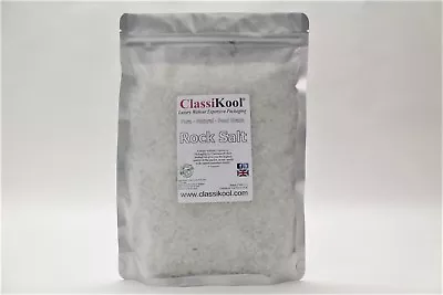 Classikool 10kg/ 10000g Rock Salt: Food Grade & Natural For Edible /Cosmetic Use • £29.99