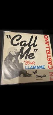 Call Me Argentina  Blondie 7 Inch Vinyl In Rare Picture Cover Vgc • £95