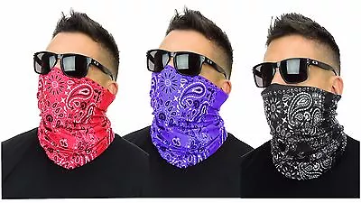 Mato & Hash Multi Functional Tube Bandanna Mask Scarf Headband Gaiter • $11.99