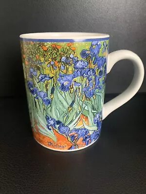 Vincent Van Gogh Blue Irises Coffee Mug Certified International Made In China • $14.99