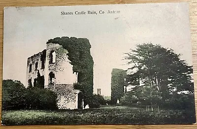 Old Postcard Shanes Castle Ruin Booth Randalstown UnPosted. • £0.99
