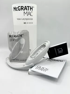 NEW McGrath MAC Video Laryngoscope Comes W/ 2 NEW Batteries & 15 Blades. • $3347.99