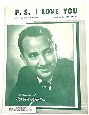 P. S. I Love You - 1934 - Sheet Music • $4.95