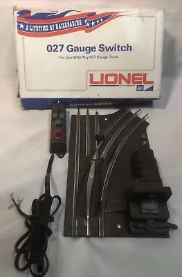 VINTAGE Lionel Remote Control Switch 5122 RIGHT HAND 027 GAUGE 6-5122 • $9.99