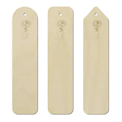 3 X 'Japanese Woman' Birch Bookmarks (BK00005991) • £5.99