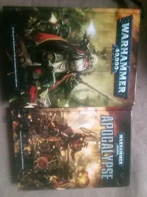 Warhammer 40k Apocalypse Bundle Job Lot Rule Books • £39.99