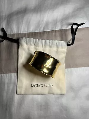 BRAND NEW Moncollier Nous Bracelet 18K Gold Plated Brass • $69