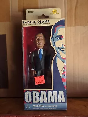 Barack Obama Action Figure We Can Believe In Jailbreak Toys In Original Box 2007 • $16.99