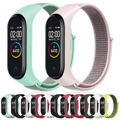 Wrist Band Strap Replacement Watch Band Fit Xiaomi Mi Band 2/3/4/5/6 Bracelet • £3.23