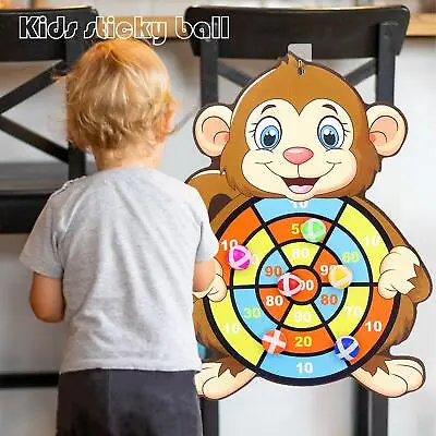 $5.18 • Buy Montessori Dart Board Target Sports Game Toys For Children To Years Old 4 6 H5J1
