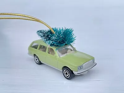 Custom Mercedes Benz S123 300TD Wagon Christmas Tree Ornament Diecast Car W123 • $13.75