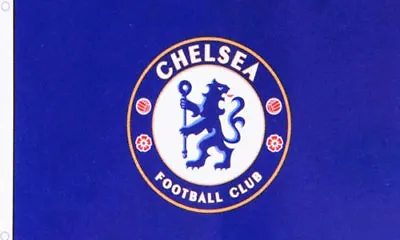 CHELSEA FLAG 5' X 3' Official FC Football Club Team Flags Core Design • £12