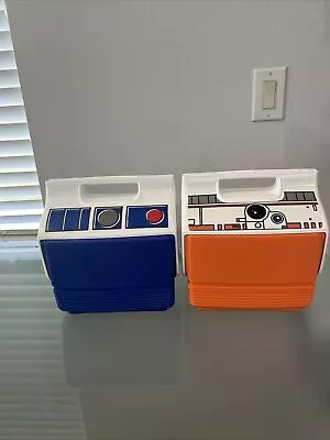 Igloo Playmate Mini Limited Edition Star Wars BB8 And R2D2  4 Qt Coolers RARE • $60