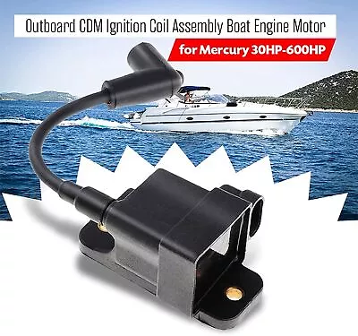 For Mercury 30-300HP Outboard Motor 827509A10 114-7509 Force CDM Ignition Coil  • $24.39