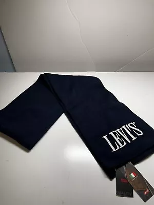 Levi’s Mens Scarf One Size Blue Made In Italy 60” Long  • $16.99