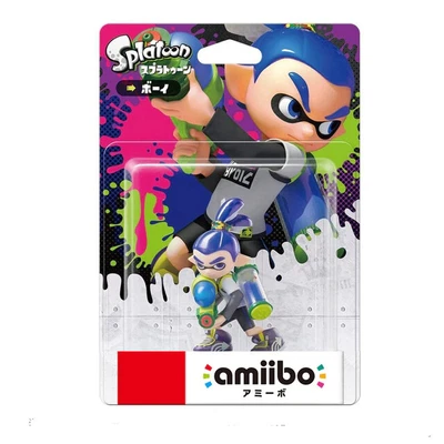 Nintendo Switch Amiibo Splatoon 2 Blue Boy BNIB • $93.45