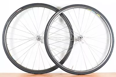 Pair Of Mavic Open 4 CD 700c Clincher Wheels On Campagnolo Chorus Hubs Limited • $374.99