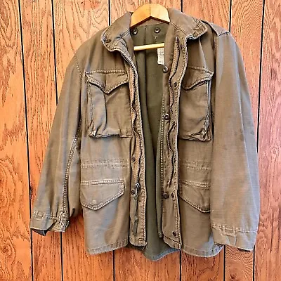 Vintage Authentic M-65 M-1965 Cold Weather US Army OD Field Coat Jacket Size 38 • $49.99
