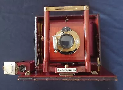 Collectors Estate Lot 44 - Seneca No. 4 Antique Folding Plate Rosewood Camera • $150