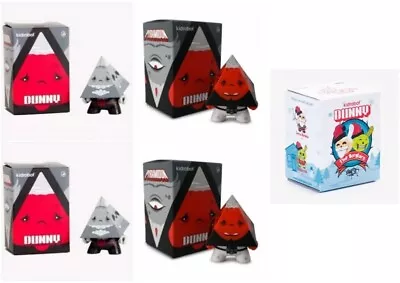 5 X Kidrobot Designer Vinyl Dunny's 3  Pyramidun & Santa Burglars Dunny Vinyl • $9.99