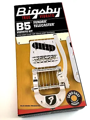 Bigsby F Logo B5 Fender Telecaster Tele Guitar Vibrato Tailpiece Kit W/ Bridge  • $249.99