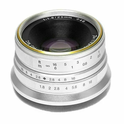 7artisans 25mm F1.8 APS-C Lens For Panasonic Olympus Micro 4/3 M43 MFT Camera • $69.99
