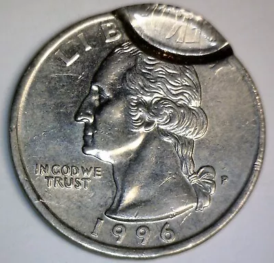 $139 • Buy 1996 ERROR BROCKAGE Washington Quarter NICE BU + Coin LOT #3  NR
