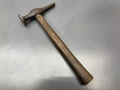 (h1) Vintage Unbraded Auto Body Hammer - Round Head W Flat Pick - Vgc • $39.99