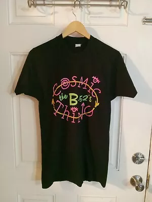 THE B-52s Cosmic Thing Tour 1989 Vintage T-Shirt - Sz. L • $90