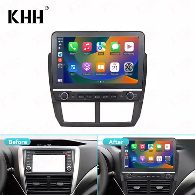 10'' For Subaru Forester Impreza 2012-2014 CarPlay Android Car Stereo Radio 64G • $169.21