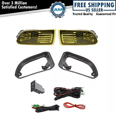 Add On Upgrade Yellow Lens Fog Light Bulb Switch Wiring Kit Set For Scion TC New • $41.99