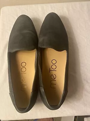 Me Too Cairo Slip On - Black Genuine Leather Loafer Size 8 • $27.50