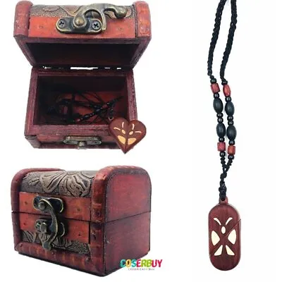 Movie The Illusionist Custom Photo Handmade Wooden Necklace DIY Couple Jewelry • $29.99