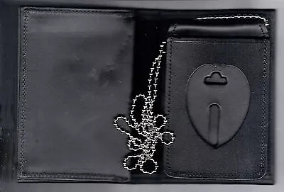 £28.79 • Buy Blackinton B-1548 Badge Cut-Out/Dual ID 3-Way Wallet