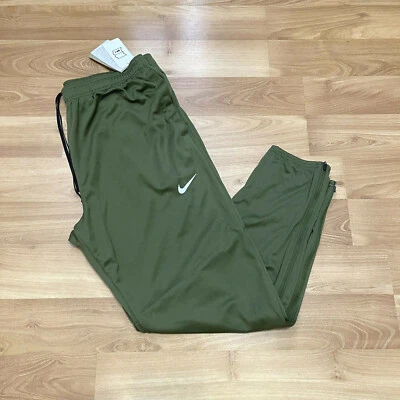 $53.99 • Buy Nike Dri-FIT Knit Running Track Pants Size L Mens Jogger Green DD5003-326 