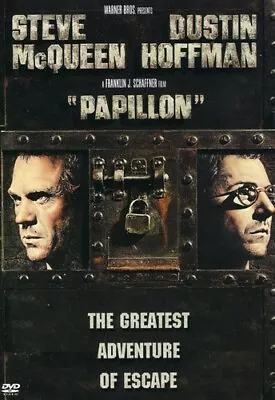 Papillon DVD -McQueen -Hoffman NEW • $4.12