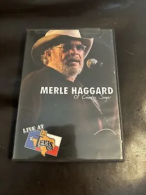 Merle Haggard - Live At Billy Bobs : Ol Country Singer (DVD 2004) • $15