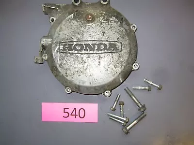 Honda Cx500T Cx500 Turbo Engine Clutch Cover Cx650t BROKEN 1983 Cx650 1982 • $15.95