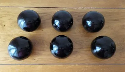 Black Terracotta Sphere Ball Garden Ornament (Cash Collection Bexley) • £9.99