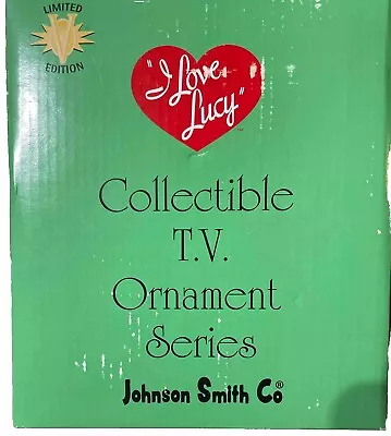 I Love Lucy  Collectible T.V. Ornament Series 3 Johnson Smith Co Set Of 4 HTF • $110