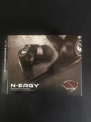 Black Monster NCredible N-Ergy High Performance In-Ear Headphones Midnight Bla • $18