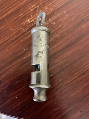£20 • Buy J Hudson & Co 973-7001 Military Whistle With Crows Foot