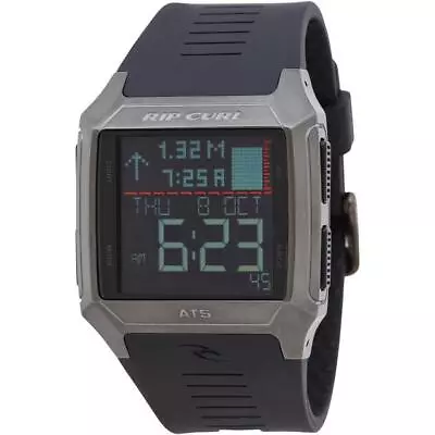 Rip Curl Mens RIFLES SS TIDE GUNMETAL SURF WATCH New - A1122 Gunmetal • $323.99