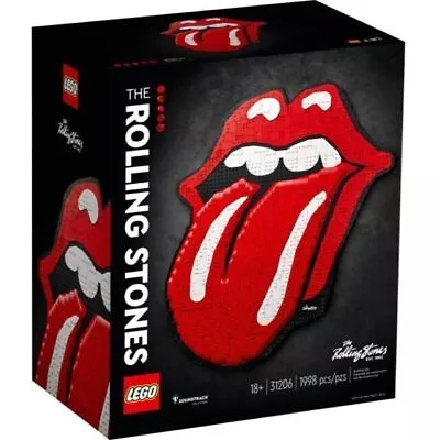 LEGO Art Painted Music The Rolling Stones 31206 - BNISB • $179