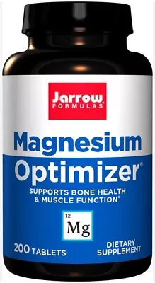 Jarrow Formulas Magnesium Optimizer 200 Tablets • £16.88