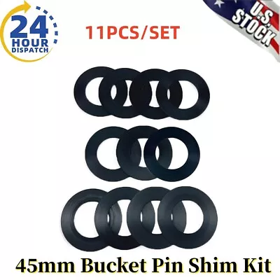 45mm Bucket Pin Shims For Excavator Skid Steer Bobcat Komatsu Kubota Deere Volvo • $10.49