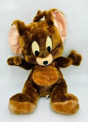 Vintage 2003 Warner Bros. Studio Large Jerry Plush Toy Tom & Jerry Collectable • $25.20